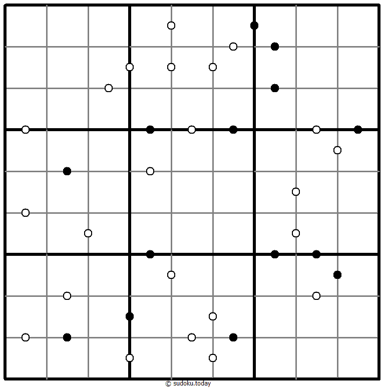 Sudoku de puntos de Go