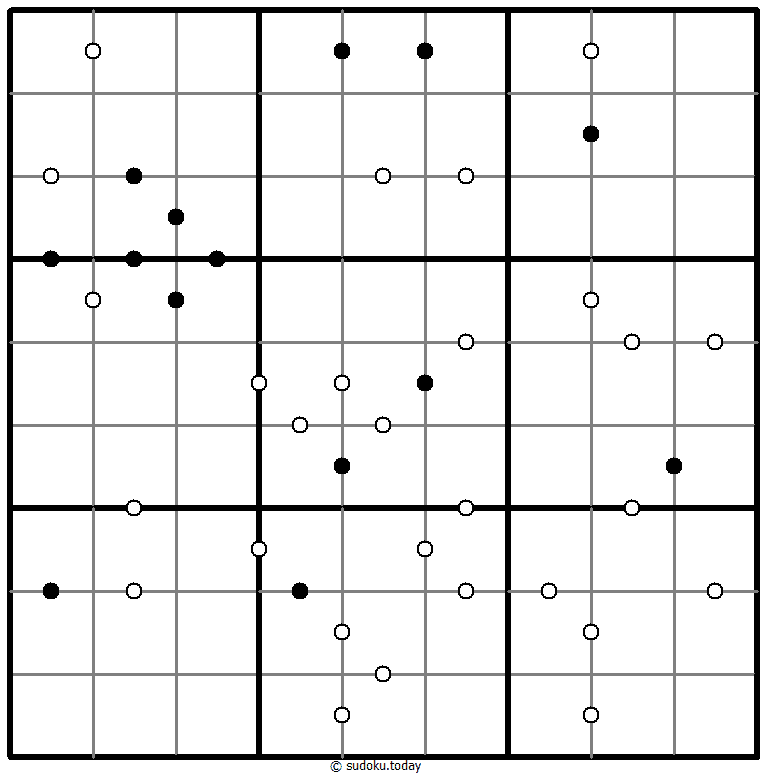 Kropki Sudoku Dia 12 de diciembre de 2025
