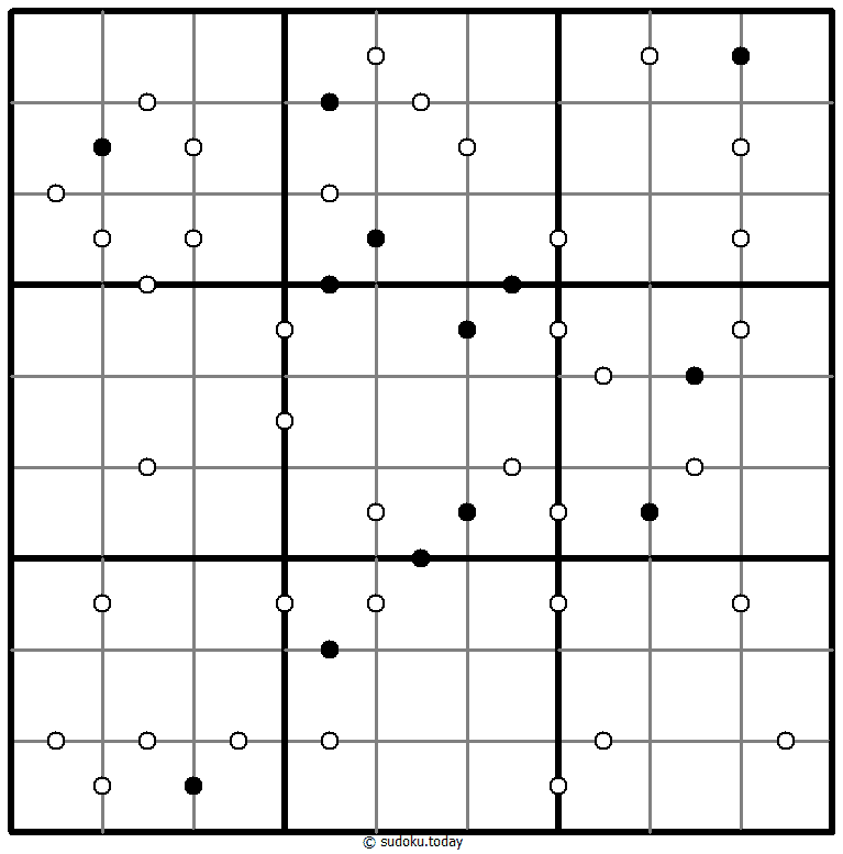 Sudoku de puntos de Go
