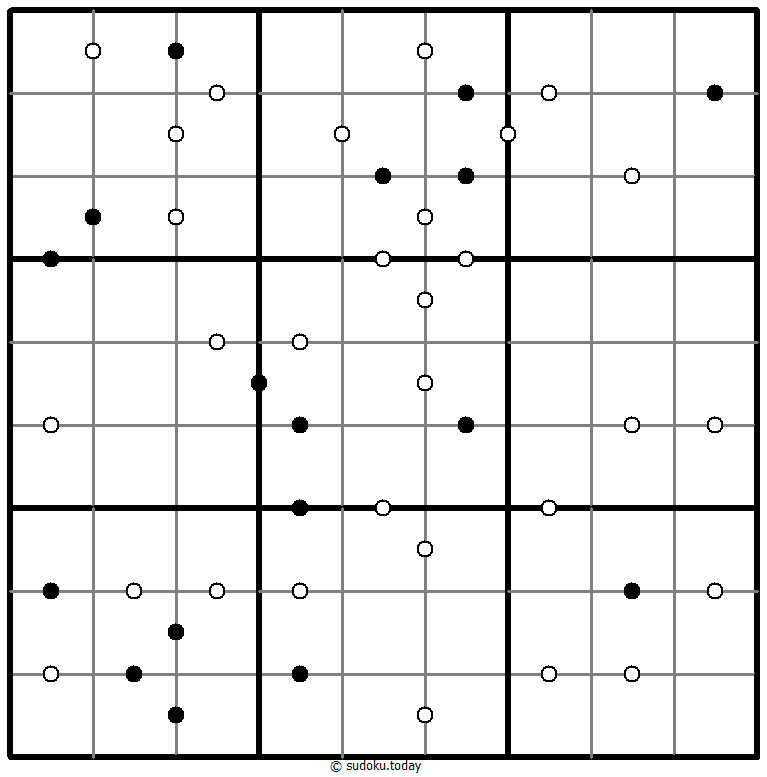 Sudoku de puntos de Go