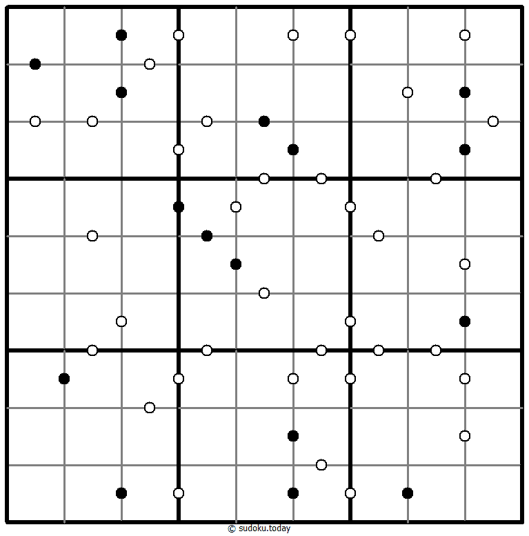 Sudoku de puntos de Go