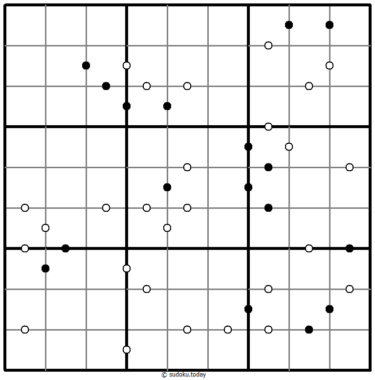 Sudoku de puntos de Go