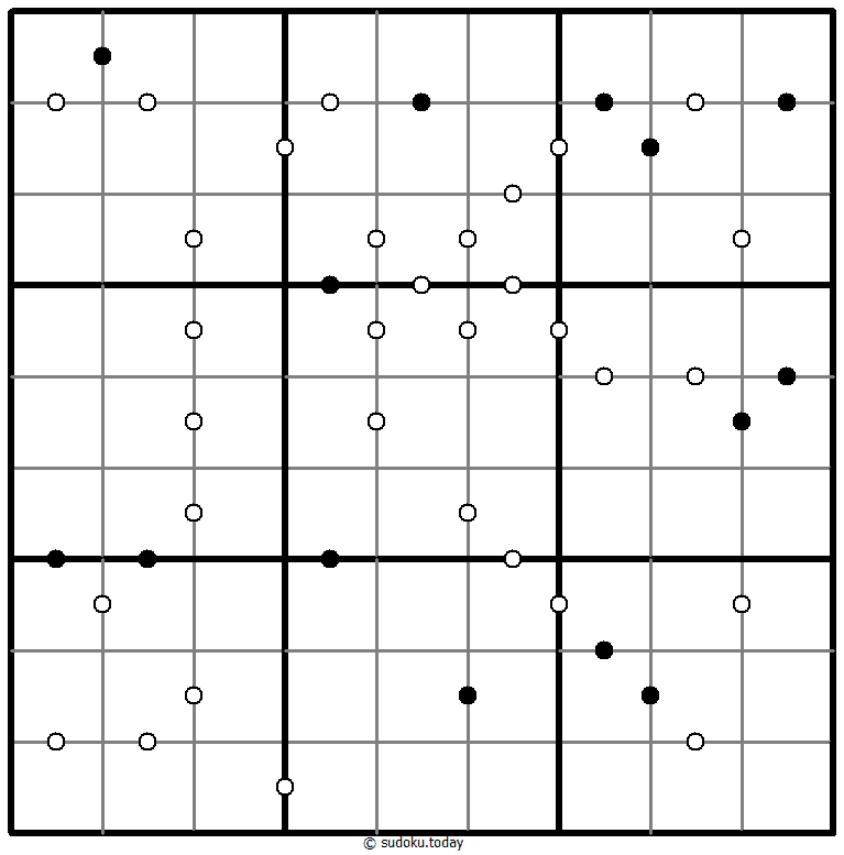 Sudoku de puntos de Go