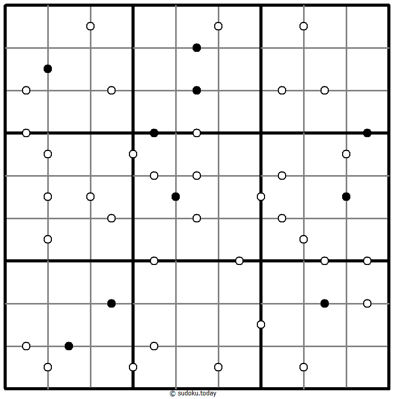 Sudoku de puntos de Go