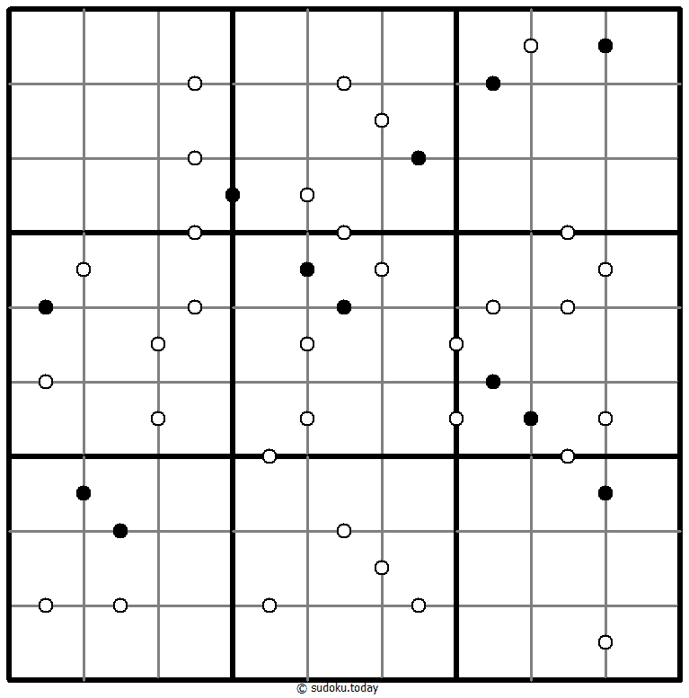 Sudoku de puntos de Go