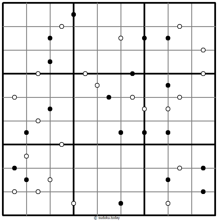 Sudoku de puntos de Go