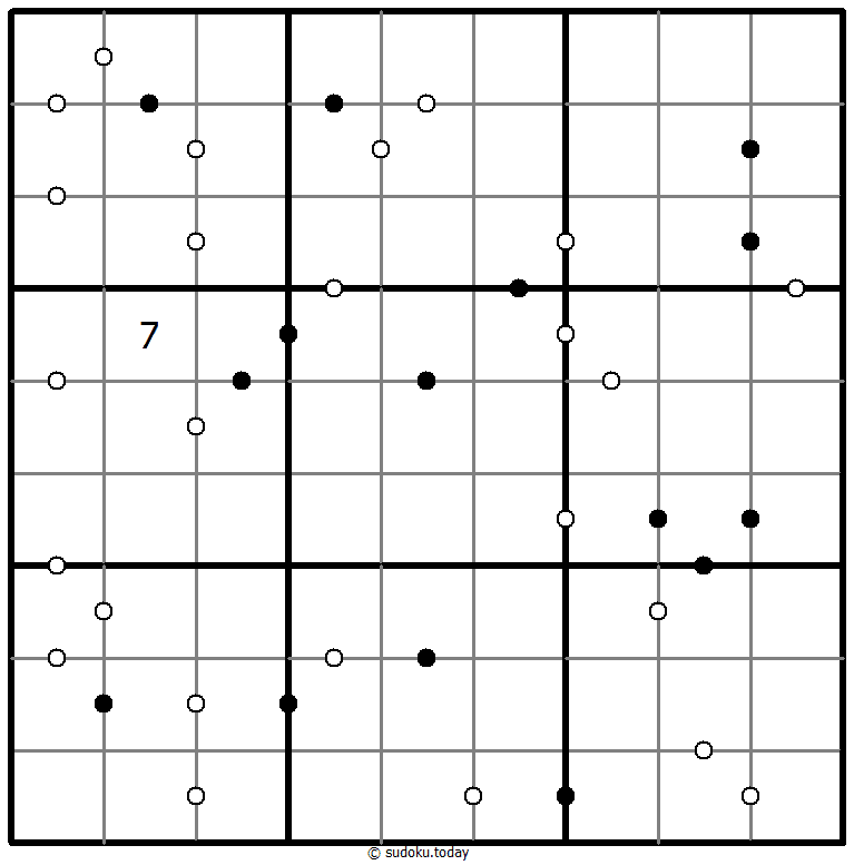 Sudoku de puntos de Go