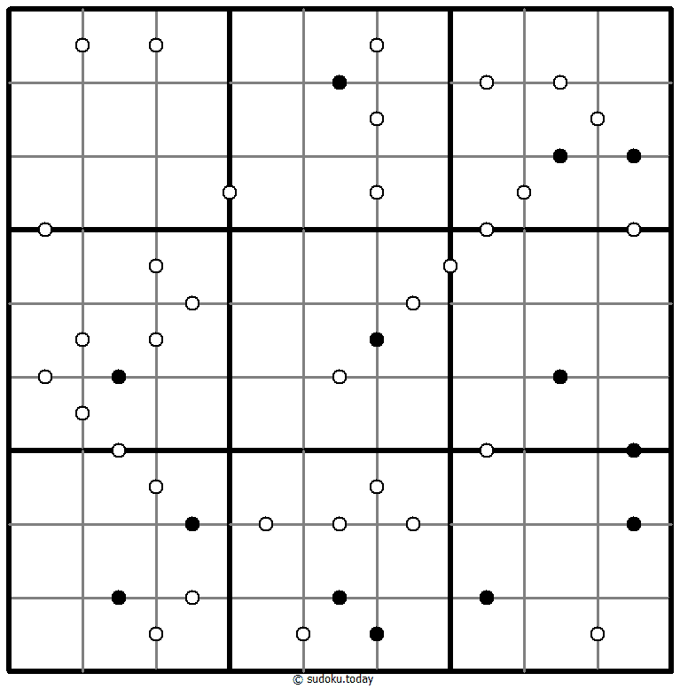 Sudoku de puntos de Go