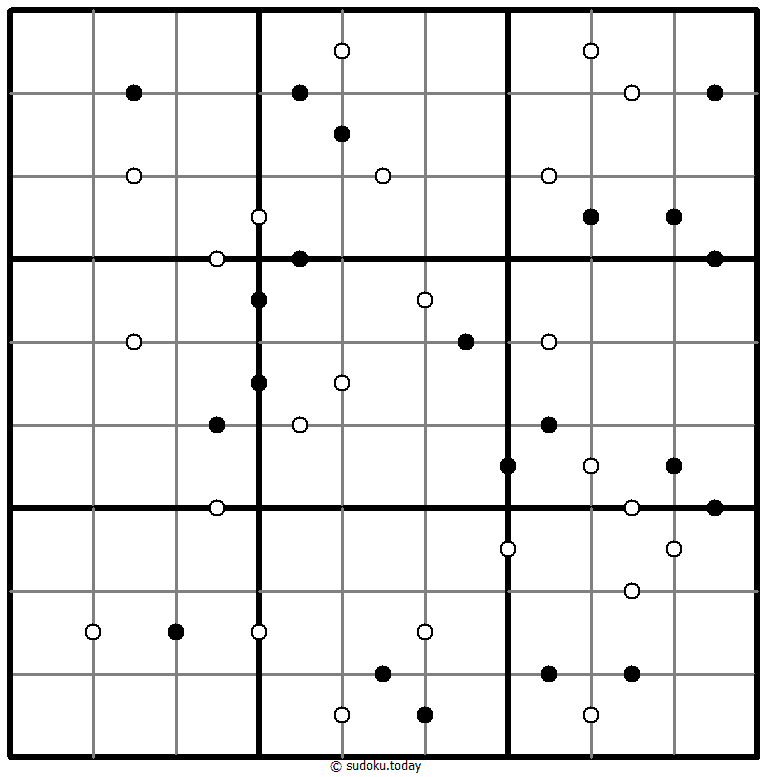 Sudoku de puntos de Go