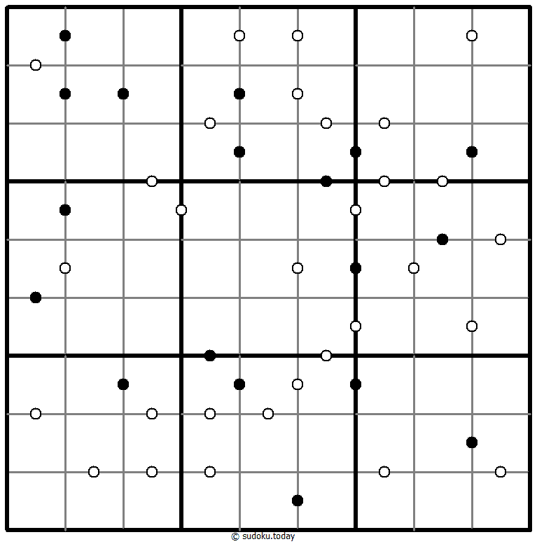 Sudoku de puntos de Go