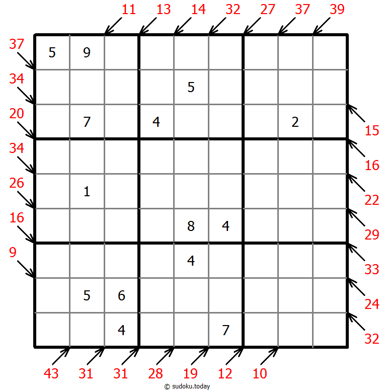 Sudoku pequeño asesino