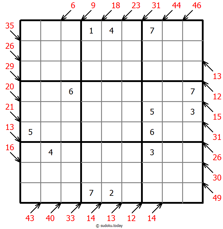 Sudoku pequeño asesino