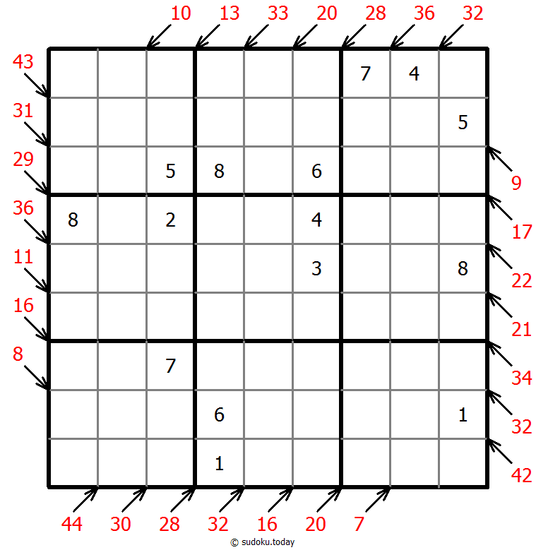 Sudoku pequeño asesino