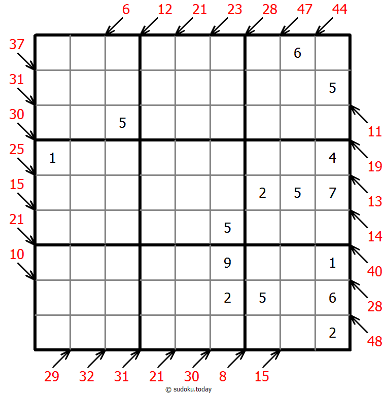 Sudoku pequeño asesino