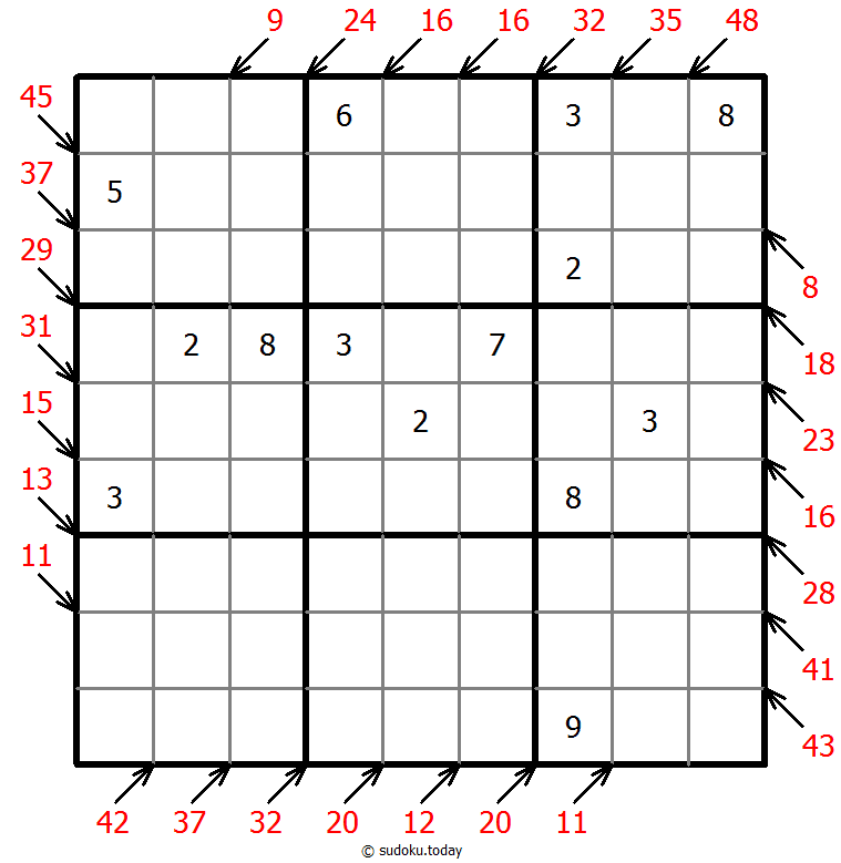 Sudoku pequeño asesino