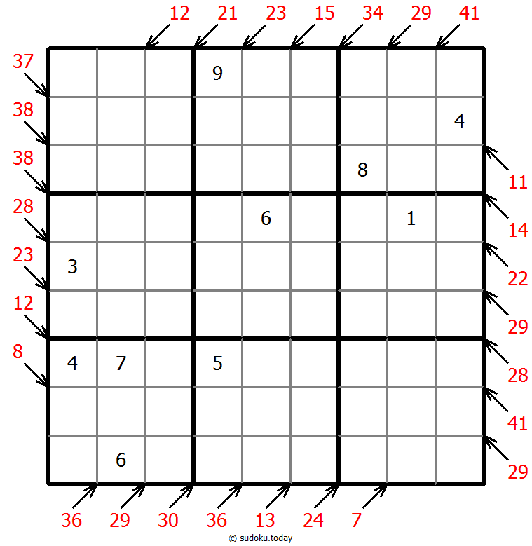 Sudoku pequeño asesino