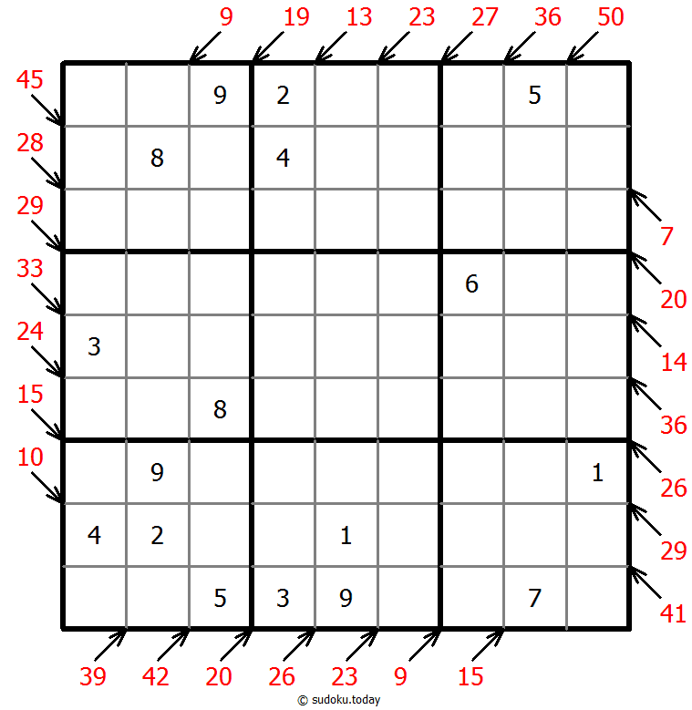 Sudoku pequeño asesino