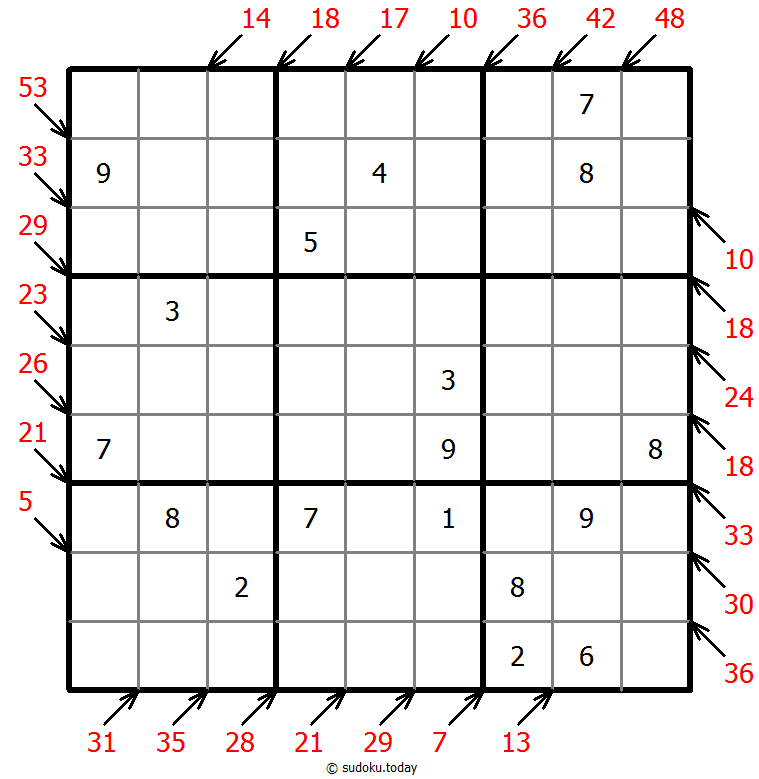 Sudoku pequeño asesino