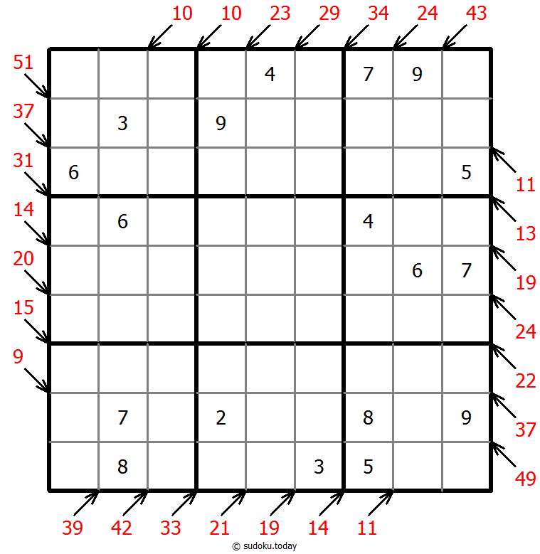Sudoku pequeño asesino