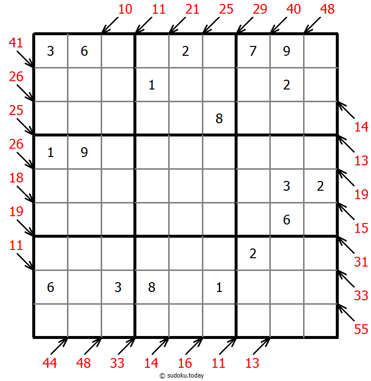 Sudoku pequeño asesino