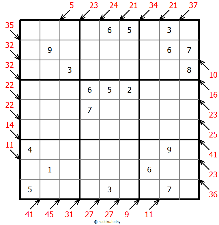 Sudoku pequeño asesino