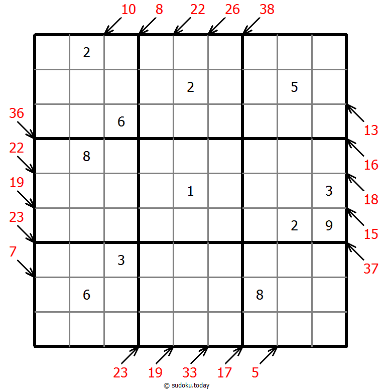 Sudoku pequeño asesino