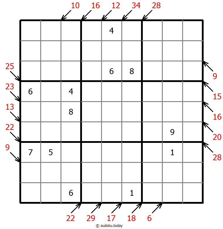 Sudoku pequeño asesino