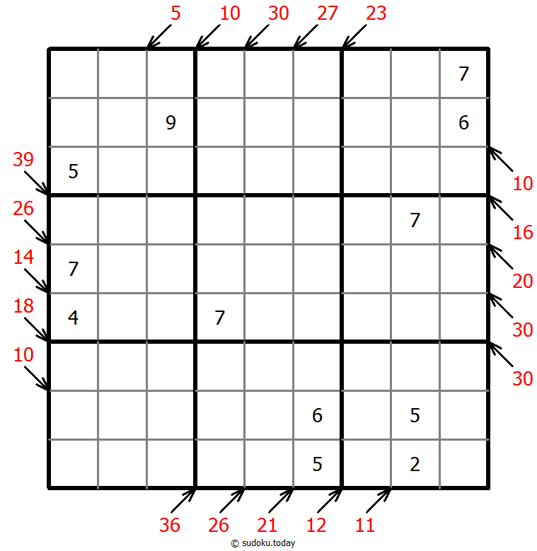 Sudoku pequeño asesino