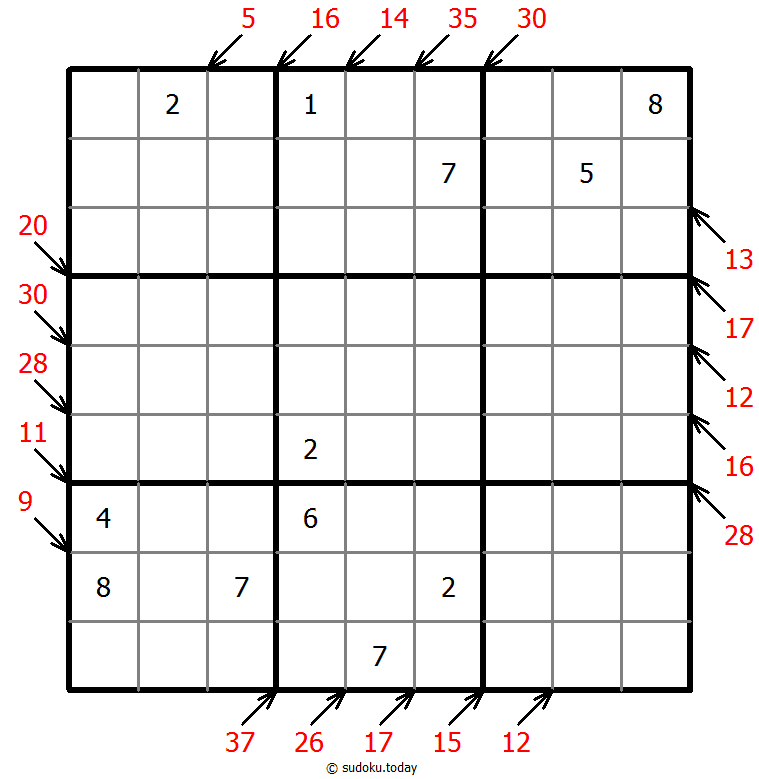 Little killer sudoku Dia 10 de diciembre de 2025