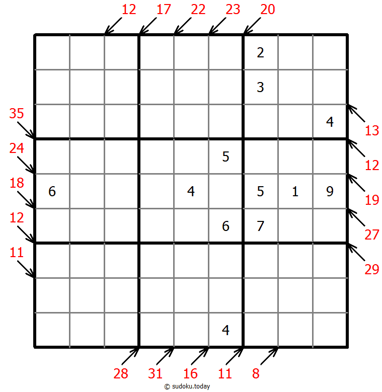 Sudoku pequeño asesino