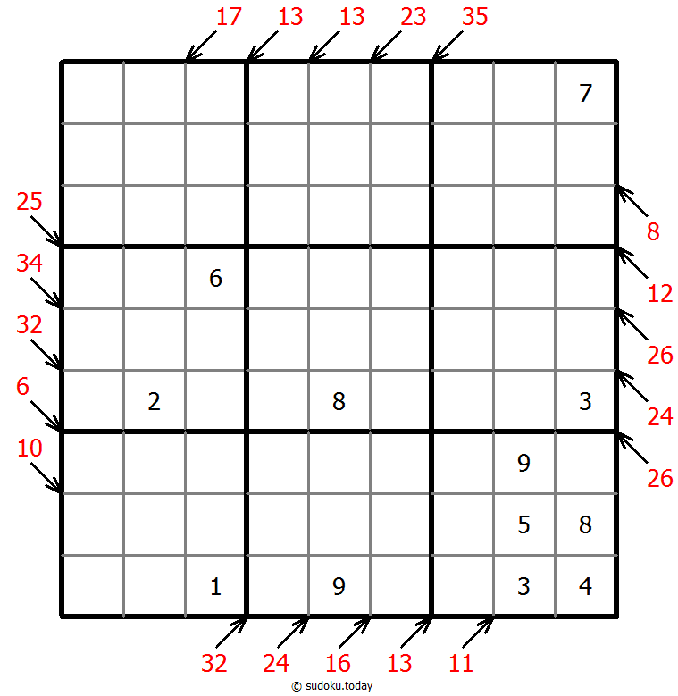Sudoku pequeño asesino