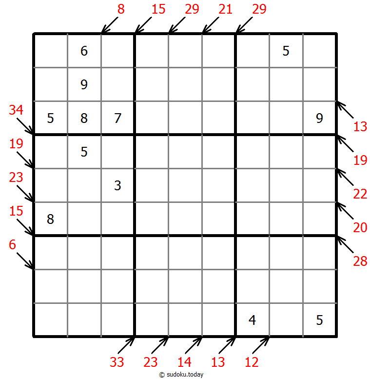 Sudoku pequeño asesino