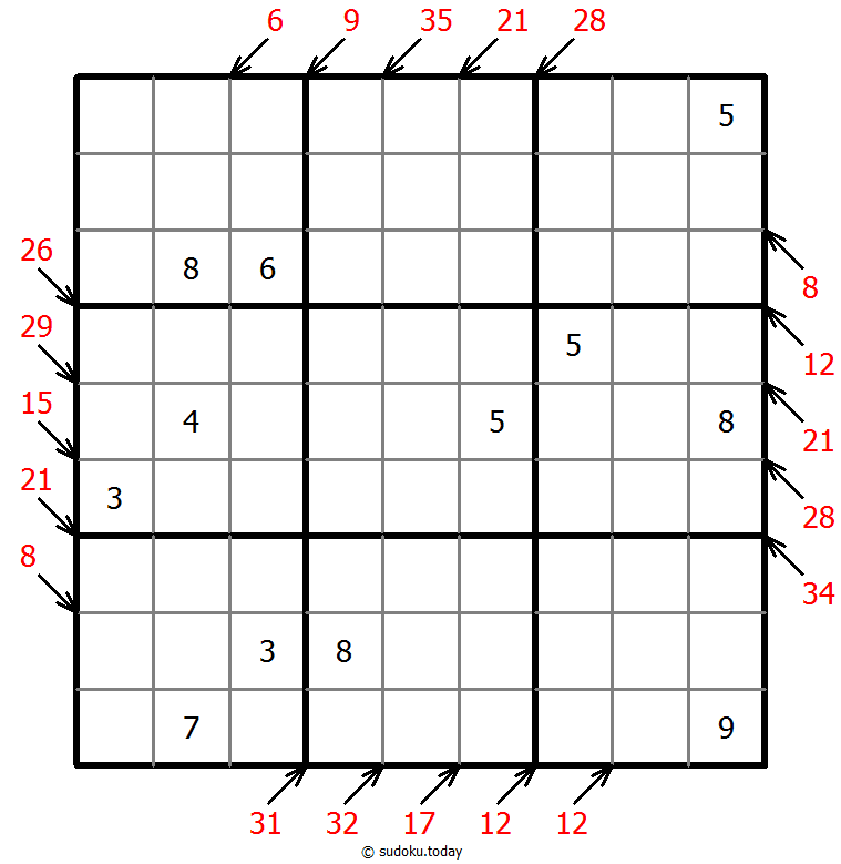 Sudoku pequeño asesino