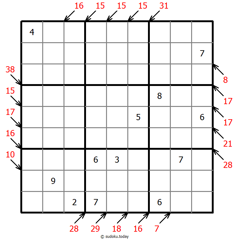 Sudoku pequeño asesino