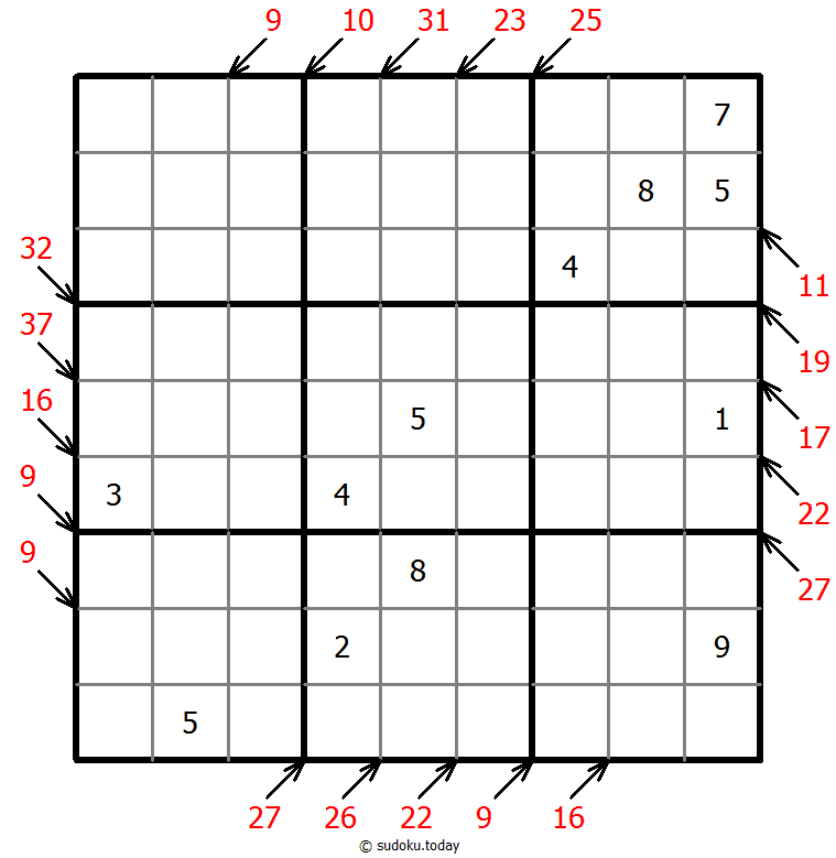Sudoku pequeño asesino