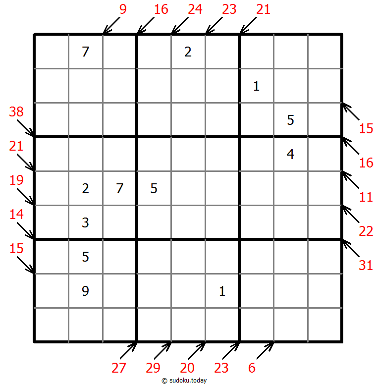 Sudoku pequeño asesino