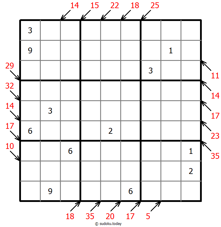 Sudoku pequeño asesino