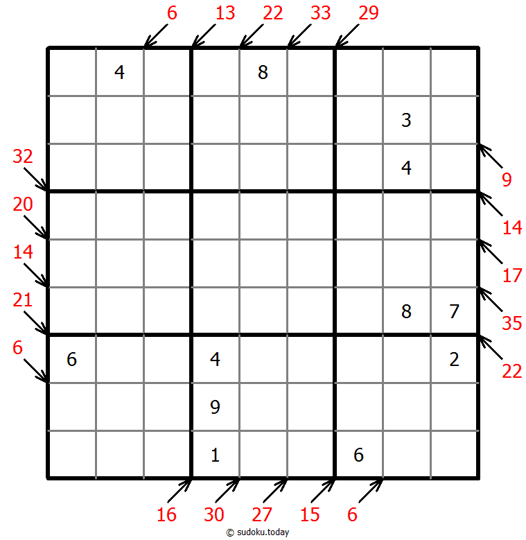 Sudoku pequeño asesino
