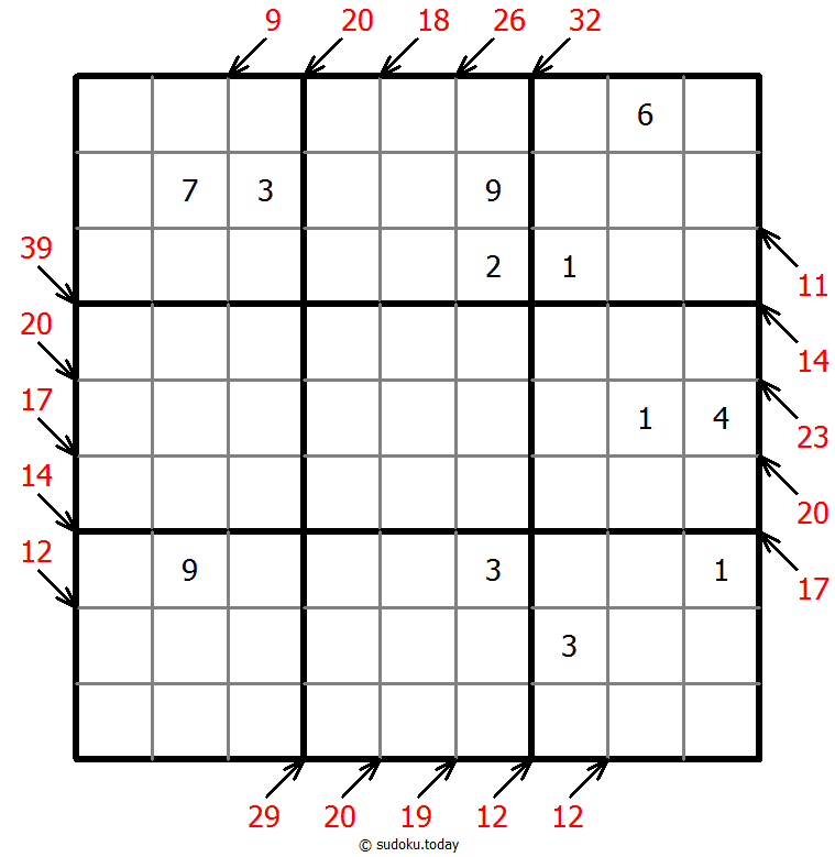Sudoku pequeño asesino