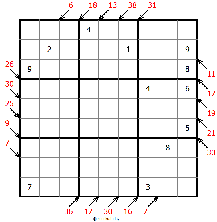 Sudoku pequeño asesino