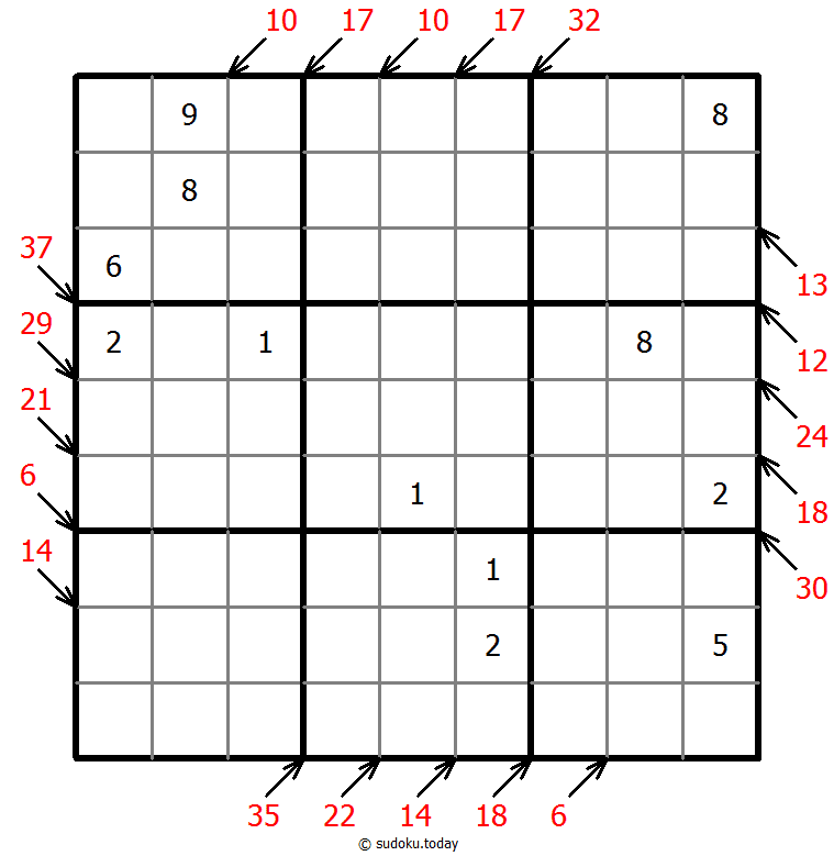 Sudoku pequeño asesino