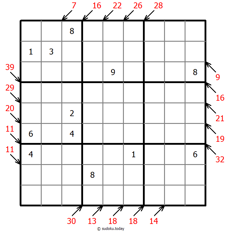 Sudoku pequeño asesino