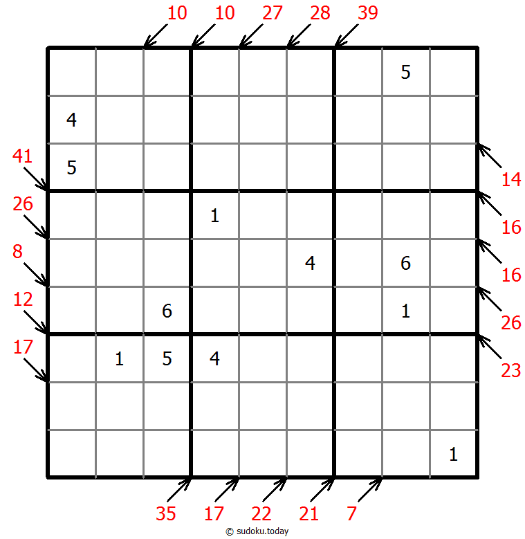 Sudoku pequeño asesino
