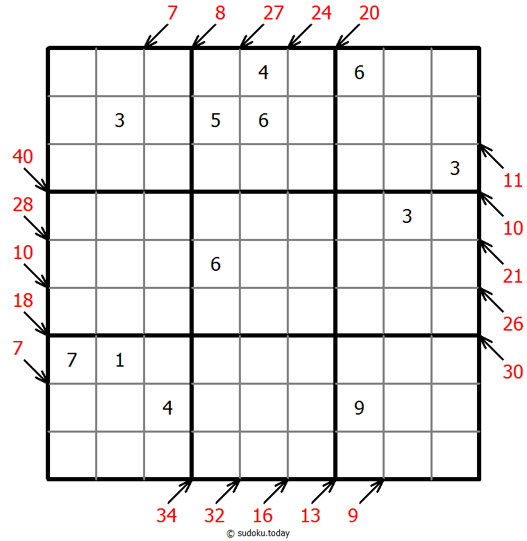 Sudoku pequeño asesino