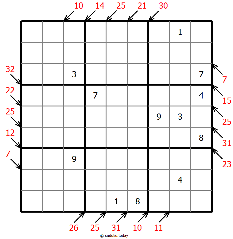 Sudoku pequeño asesino