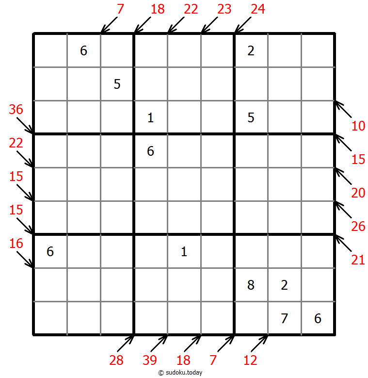 Sudoku pequeño asesino