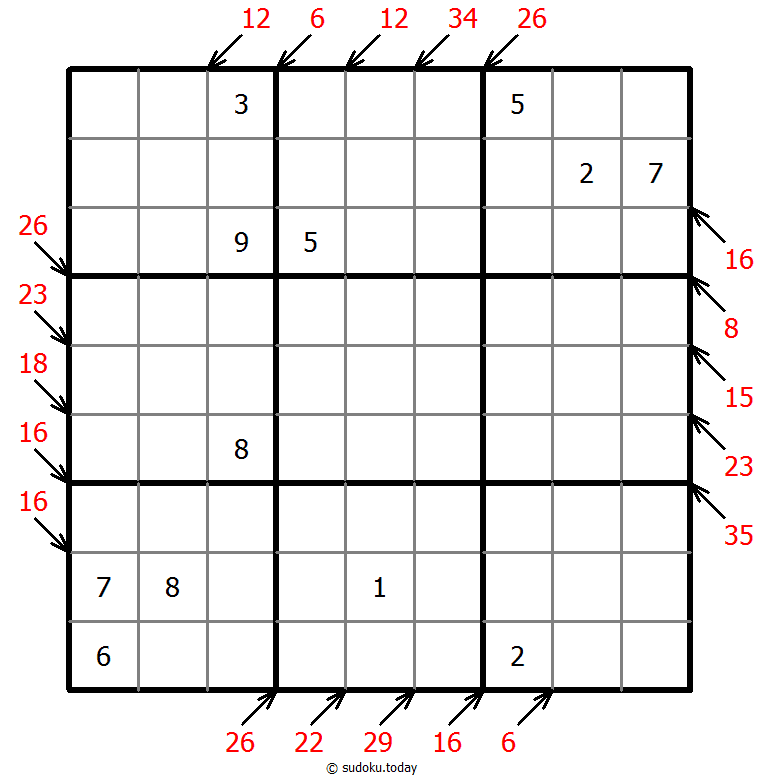 Sudoku pequeño asesino