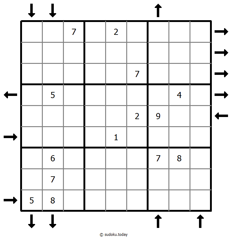 Sudoku ascendente y descendente