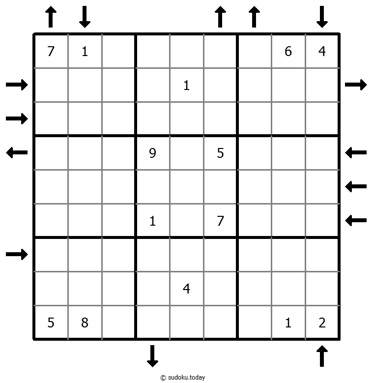 Sudoku ascendente y descendente