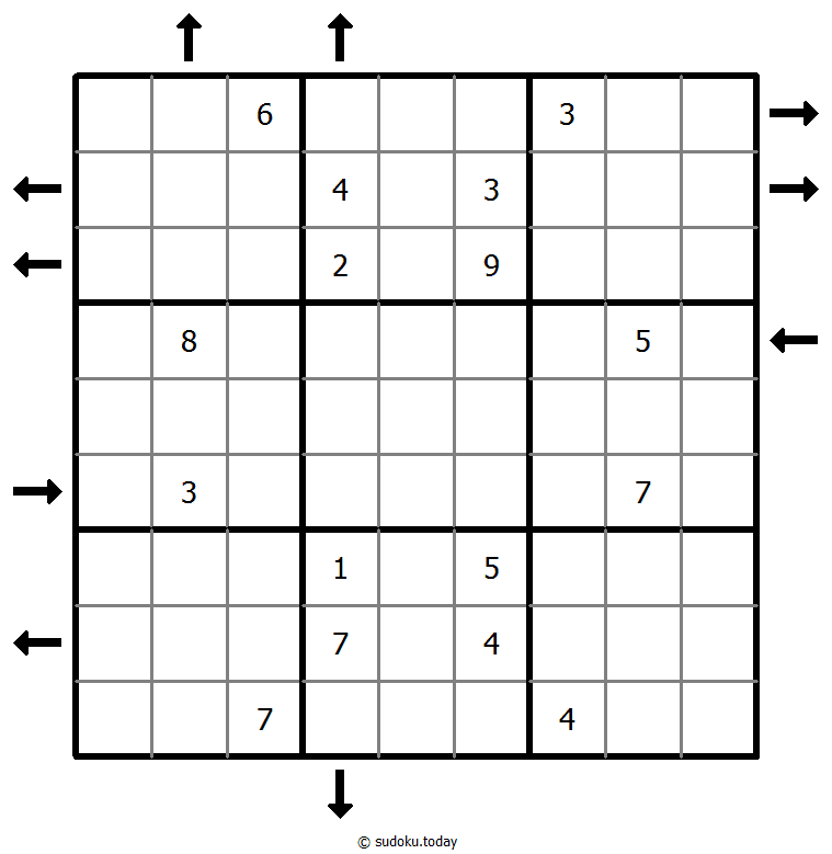 Sudoku ascendente y descendente